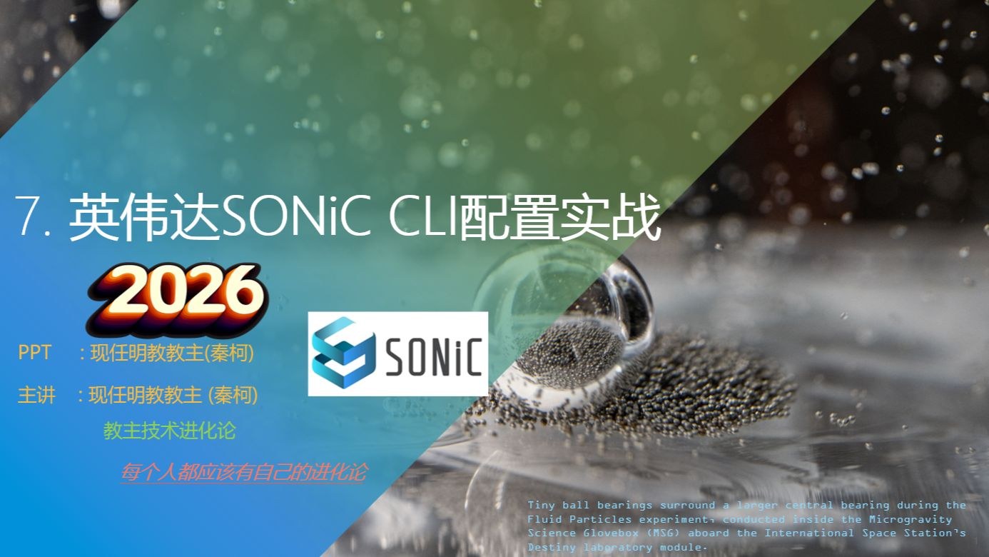 教主技术进化论 2026 第 7 期：SONiC CLI 与 EVPN-VXLAN 配置实战