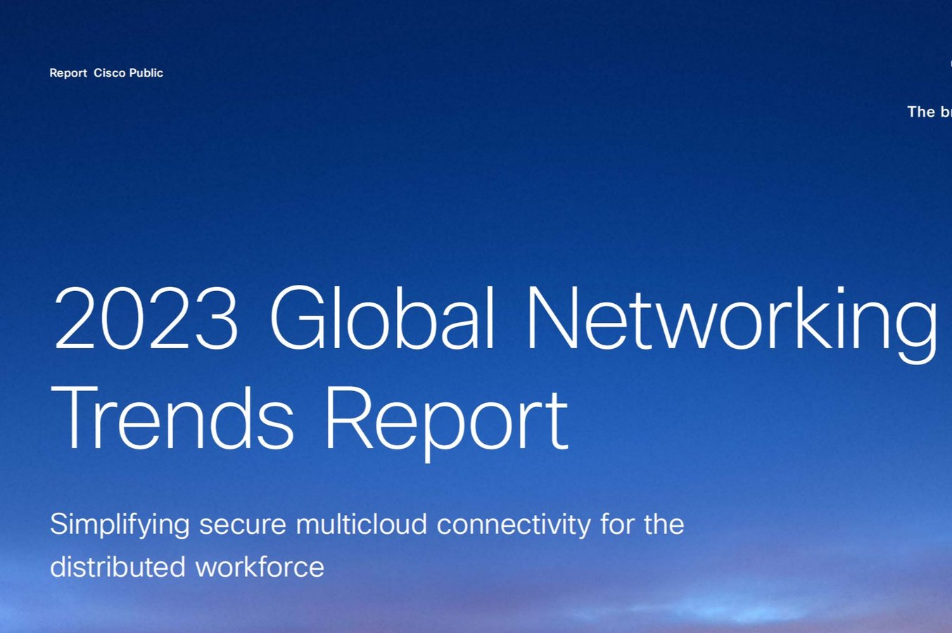 教主技术进化论 2024 第 4 期：Cisco 全球网络趋势报告解读